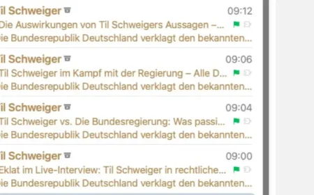 Eine Mail von Til Schweiger