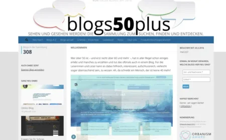 Meine Blogs jetzt bei blogs50plus