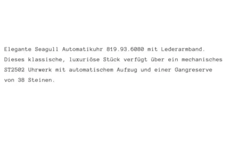 Wie lange dauern Steine?