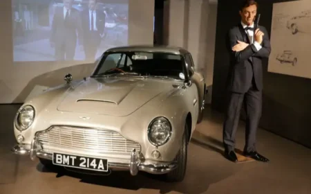 James Bond Aston Martin DB 5 – Ein Traumauto