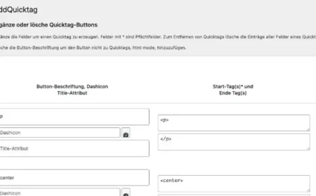 WordPress: AddQuicktag funktioniert nicht mehr
