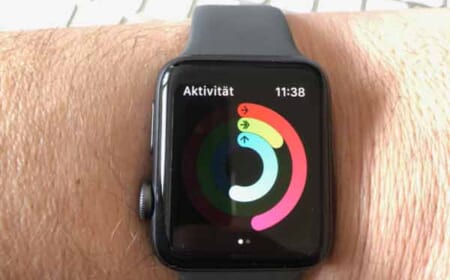 Was bedeuten die farbigen Ringe bei der Apple Watch?