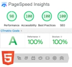Pagespeed Insight GTmetrix Zertifizierung