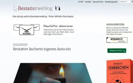 Was ist das Bestatterweblog von Peter Wilhelm?