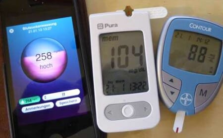 Immer wieder Ausreißer mit medisana glucodock Blutzuckermessgerät