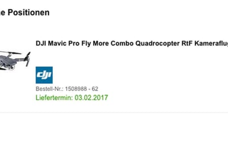 Conrad übertrifft sich selbst – Vierteljahr Lieferzeit