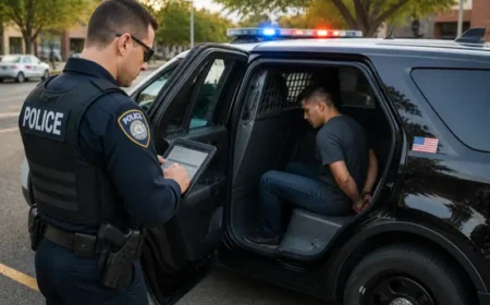 Polizeimaßnahmen in den USA
