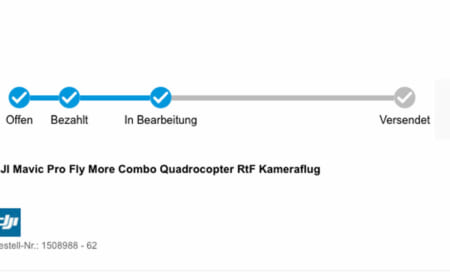 DJI liefert die nächste Charge Mavic Pro aus