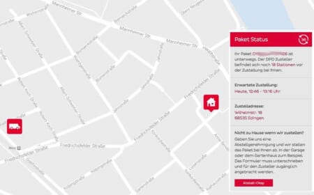 Toller Service von DPD