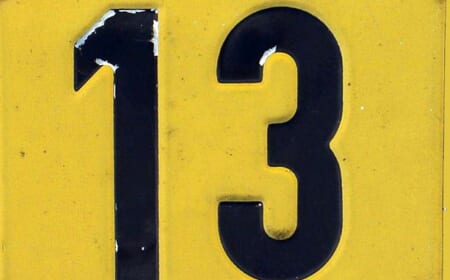 Dreizehn, 13, DREIZEHN JAHRE DREIBEINBLOG