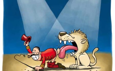 Raubtierdressur, die ihresgleichen suchte