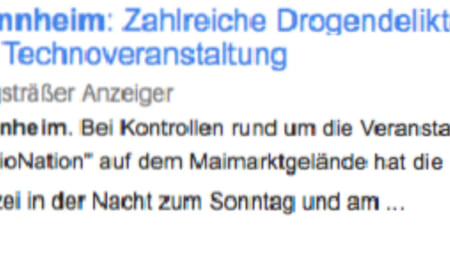 Hammer: Drogen auf Techno-Party