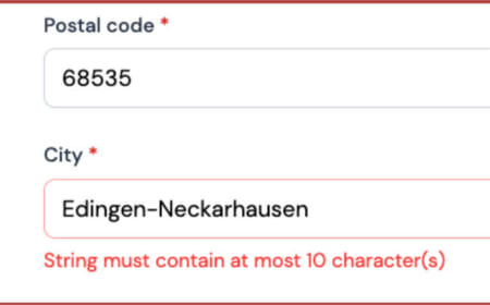 Ich wohne jetzt in ABCDEFGHIJ