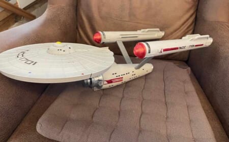 Raumschiff Enterprise NCC 1701 aus dem 3D-Drucker