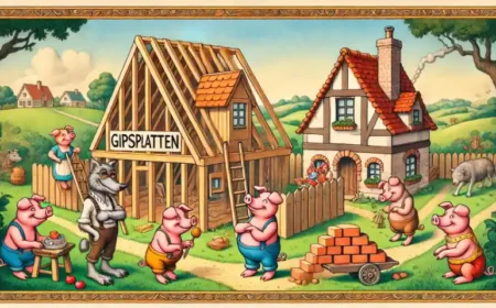 Sind die Amis zu doof zum Bauen? USA und die Holzhäuser