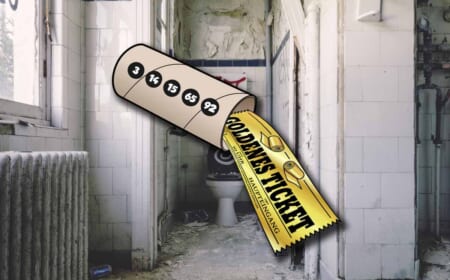 Wenn Willy Wonka einem auf dem Klo begegnet…