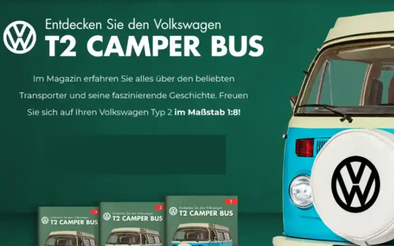 Hachette Vw Camper Bus T2