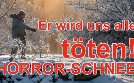 Wetterchaos in Deutschland – Horrorschnee und Killerstürme