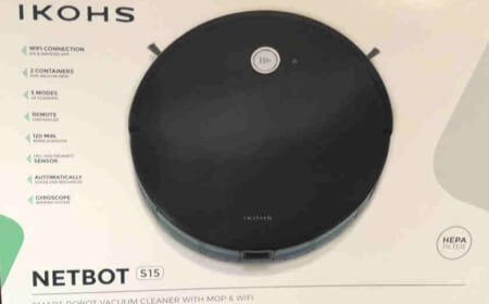 Wischfunktion Staubsaugerroboter IKOHS S15