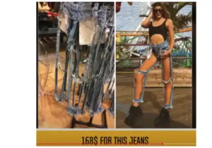 Jeans fetzen