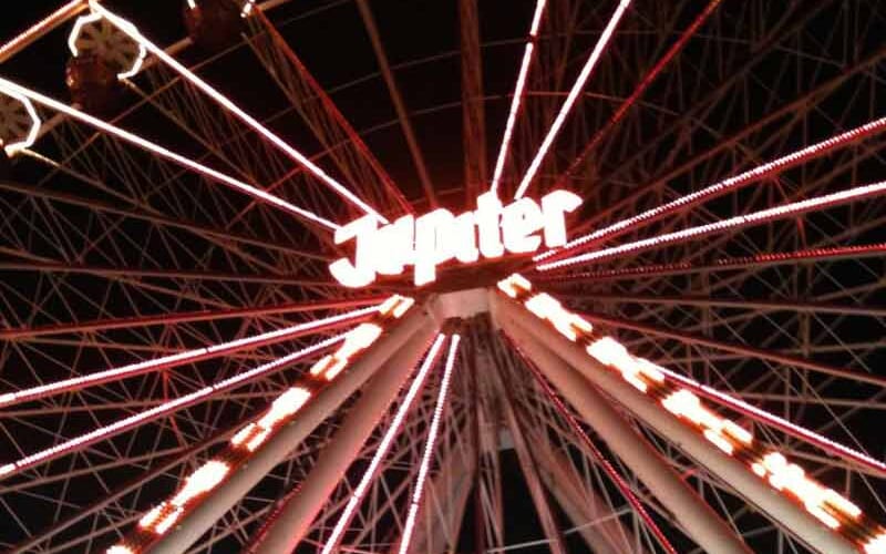 Jupiter riesenrad eigenesfoto