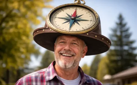 Woher wissen Amerikaner immer wo Norden, Osten, Süden und Westen ist?