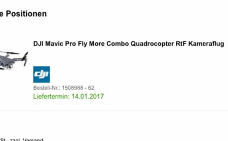 Kommt der Mavic Pro von Conrad doch?