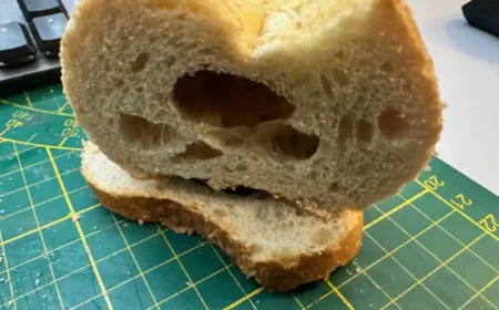 Löcher in den Brötchen von Bäcker Görtz 2