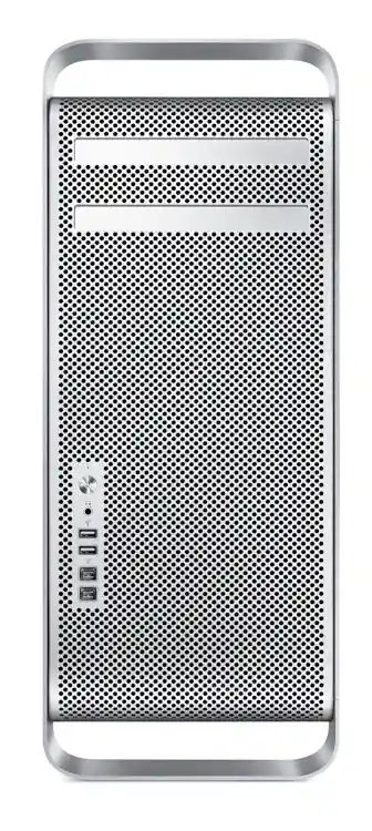 Mac Pro Rechner von vorne