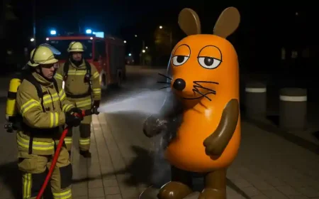 Köln: Maus angezündet!