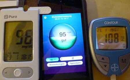 Immer wieder Ausreißer mit Medisana Glucodock Blutzuckermeßgerät -2-
