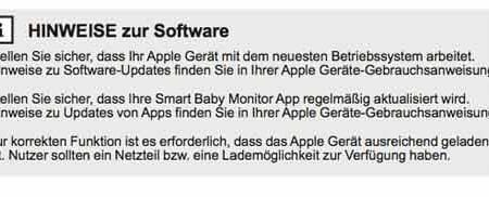 Medisana – Widerspruch in sich – Medisana Smart Baby Monitor