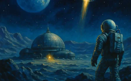 Blinken und Leuchten auf dem Mond – Geheimnis oder Physik?