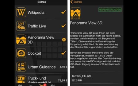 Problem beim Download von Navigon Karten und InApp-Käufen (Panoramaview) beim Handyumstieg