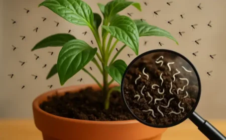 Trauermücken natürlich bekämpfen: Nematoden