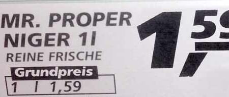 Mr. Proper jetzt auch für Schwarze