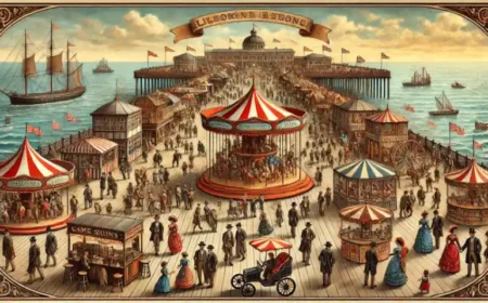 Piers, Landungsstege – Glücksspiel und Vergnügen