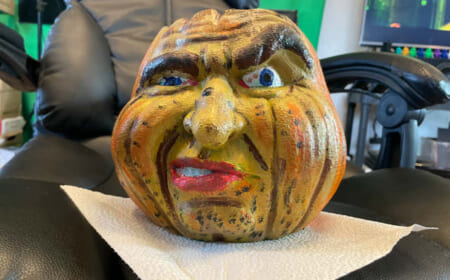 Neues aus dem 3D-Drucker Halloween Kürbis