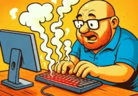 Qualmende tastatur