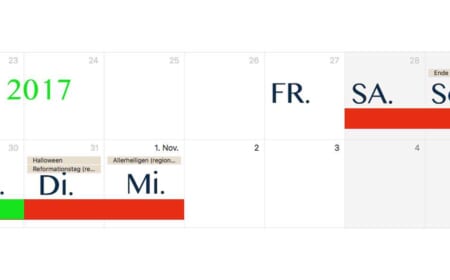 Warum Du Dir 2017 am 30. Oktober frei nehmen mußt!