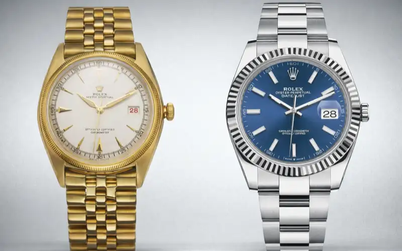 Rolex mit und ohne lupe 800x500