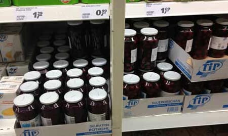 Skandal! Jetzt Kohl in Obstkonserven von real,-