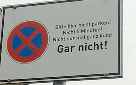 Deutlich, überdeutlich – für Deppen