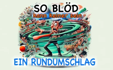 So blöd kann keiner sein, ein Rundumschlag