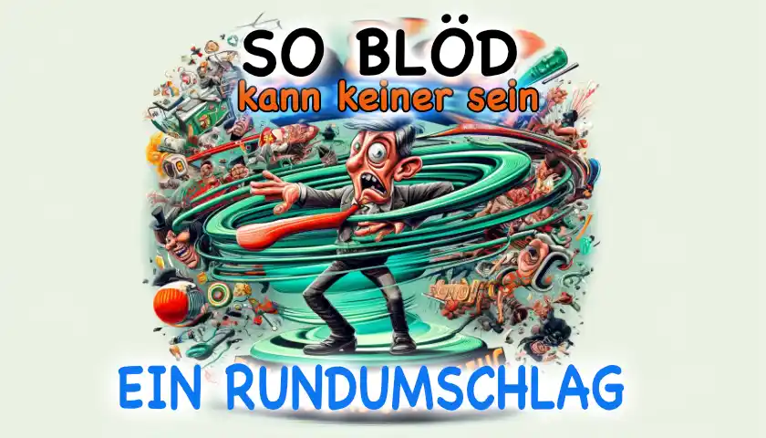 So blöd kann keiner sein, ein Rundumschlag