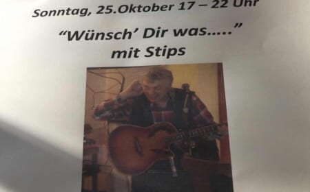 Wünsch Dir was von Stips – Live-Musik im Café Bistro EL-EL in Edingen
