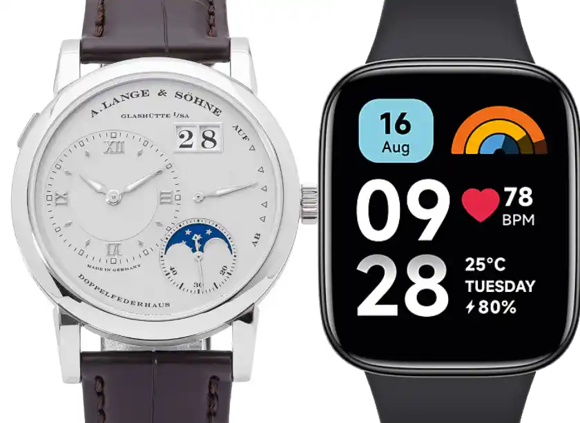 Eine mechanische Uhr ist schöner als eine Smartwatch