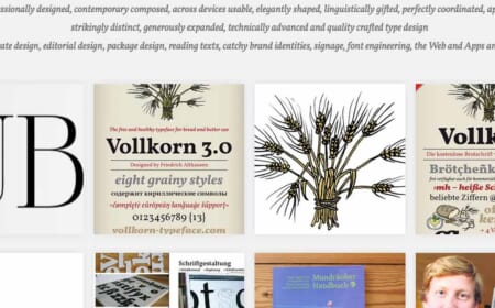 Welche Schriftart für Internet und Blogging?