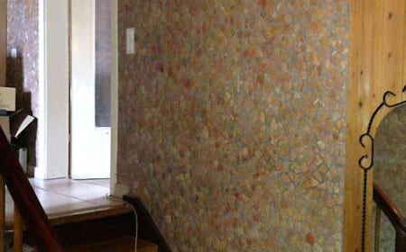 Mosaik aus Marmor-Bruchstein