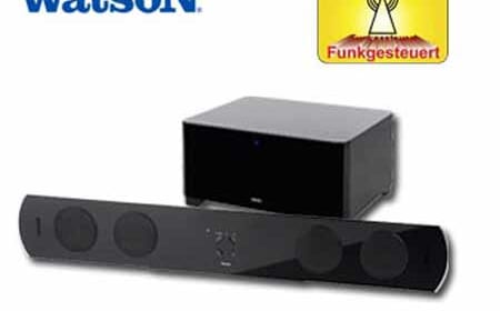 Watson AS 2101W Superslim Soundbar mit Funk-Subwoofer